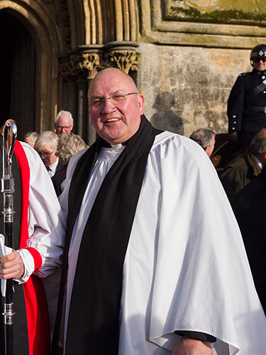Revd Jim Fallon Chaplin to High Sheriff of Somerset 2024