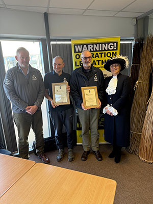 Angling Trust High Sheriff Somerset Award January 26