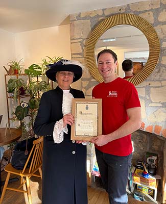 High Sheriff award Jan 26 given to Stand Against Violence by Janet Montgomery
